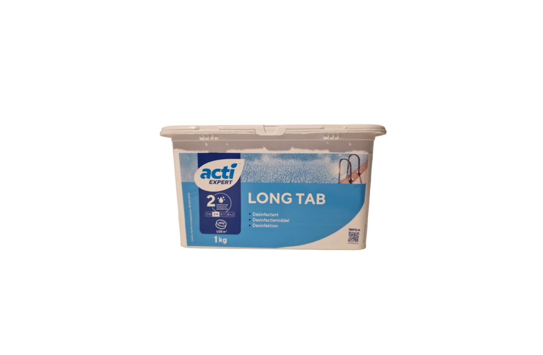 Acti Acti Long Tab Chloor Tabletten 1kg - 250 Grams 1 Acti Acti Long Tab Chloor Tabletten 1kg - 250 Grams