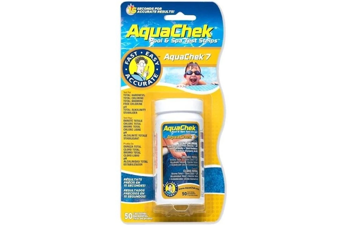 AquaChek Aquachek 7 - Professionele Analyse Test Strips - Testset 2 AquaChek Aquachek 7 - Professionele Analyse Test Strips - Testset - Afbeelding 2
