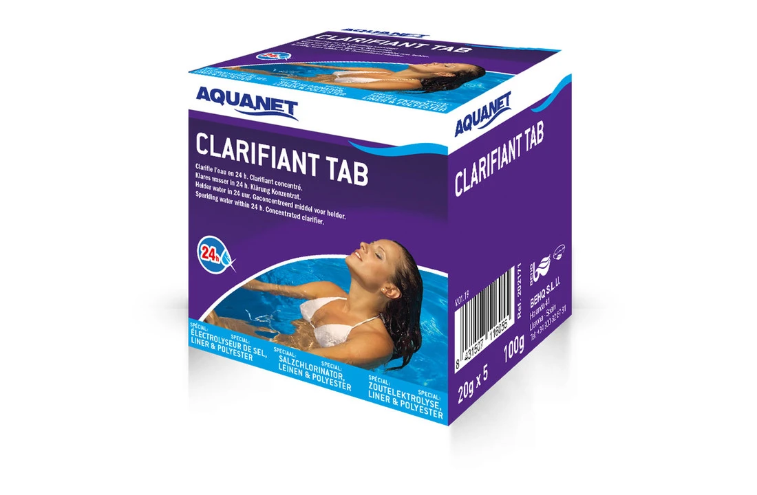 AQUANET - PISCIMAR Vlokmiddel Tabs - 240 Gr 1 AQUANET - PISCIMAR Vlokmiddel Tabs - 240 Gr