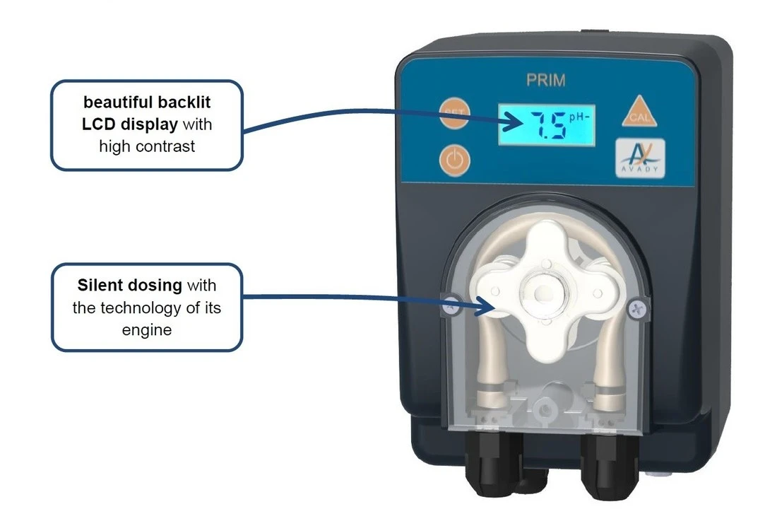 Avady Pools PRIM Evol PH- En PH+ Dosering Voor Zwembaden Tot 120m3 3 Avady Pools PRIM Evol PH- En PH+ Dosering Voor Zwembaden Tot 120m3 - Afbeelding 3