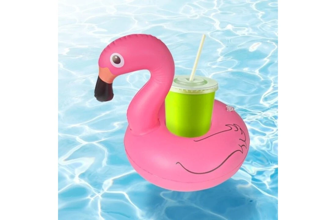 Celly Poolspeaker Opblaasbare Flamingo 2 Celly Poolspeaker Opblaasbare Flamingo - Afbeelding 2