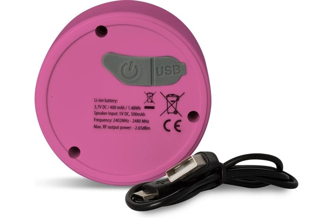Celly Poolspeaker Opblaasbare Flamingo 4 Celly Poolspeaker Opblaasbare Flamingo - Afbeelding 4
