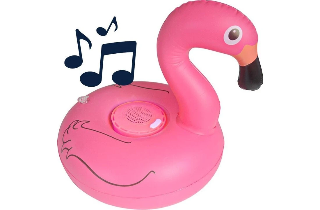 Celly Poolspeaker Opblaasbare Flamingo 1 Celly Poolspeaker Opblaasbare Flamingo