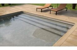 Del Zwembad SuperlinerV2F 85/100ste Kleur Taupe