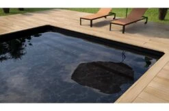 Del Zwembad SuperlinerV2F 85/100ste Kleur Zwart