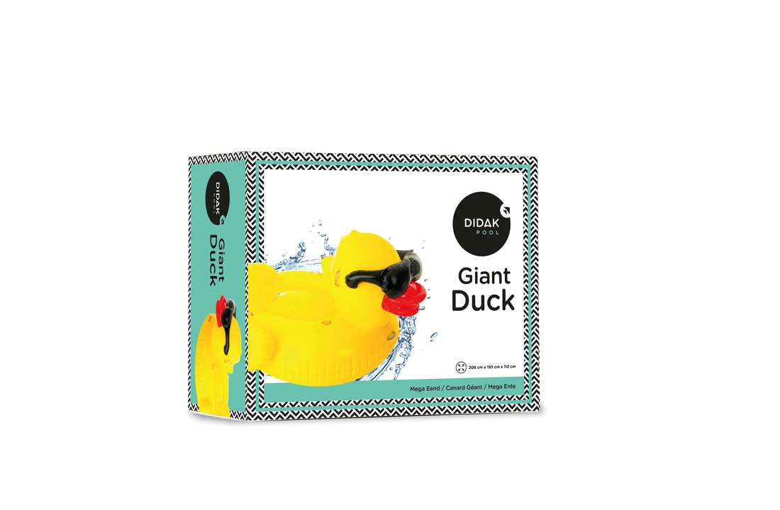 Didak Pool Opblaas Eend XL 3 Didak Pool Opblaas Eend XL - Afbeelding 3