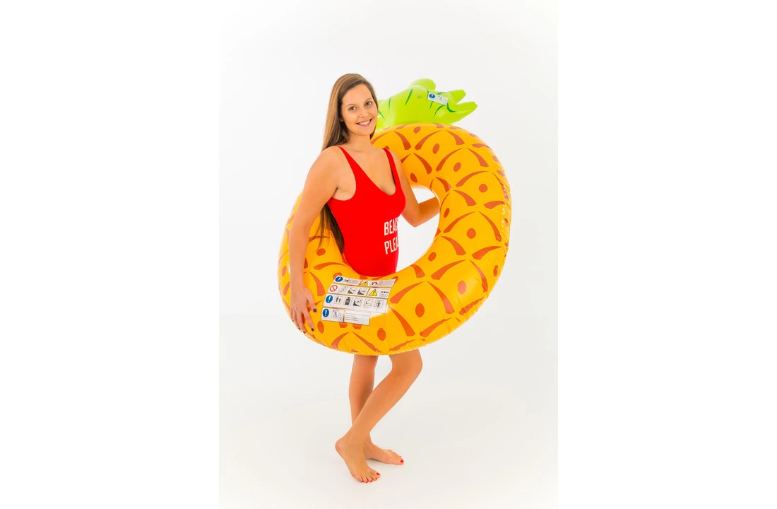 Didak Pool Zwemband Ananas 180 Cm 2 Didak Pool Zwemband Ananas 180 Cm - Afbeelding 2