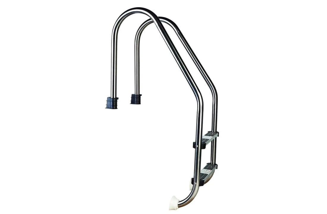 Flexinox Wijd Model Zwembadtrap 2-treden AISI-304 1 Flexinox Wijd Model Zwembadtrap 2-treden AISI-304