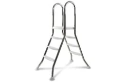 Flexinox Zwembadtrap A-Frame 3 + 3 Treden AISI 304