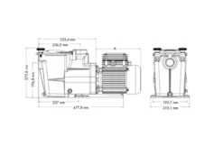Hayward Hayward Super Pump Zwembadpomp- Diverse Varianten -Hayward Verkoopwinkel hayward hayward super pump zwembadpomp diverse var 2