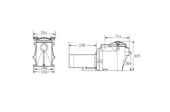 Hayward Hayward Superpool II Zwembadpomp 17m3/u 7 Hayward Hayward Superpool II Zwembadpomp 17m3/u -Hayward Verkoopwinkel hayward hayward superpool ii zwembadpomp 17m3 u 3
