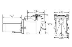 Hayward Hayward Zwembadpomp, Type RS II VSTD -Hayward Verkoopwinkel hayward hayward zwembadpomp type rs ii vstd 1