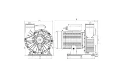 Jet Vag Jet Vag Jetstreampomp 3PK 220V 60m3 Per Uur -Hayward Verkoopwinkel jet vag jet vag jetstreampomp 3pk 220v 60m3 per uu 3