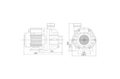 Jet Vag Jet Vag Junior Jetstreampomp 3PK 220V -Hayward Verkoopwinkel jet vag jet vag junior jetstreampomp 3pk 220v 2