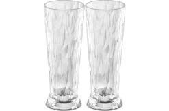 Koziol Superglas Club No.11 Bierglas 500 Ml Set Van 2 Stuks