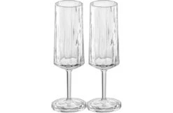 Koziol Superglas Club No.14 Champagneglas 100 Ml - Set Van 2 Stuks