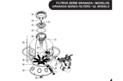 Kripsol Kripsol Granada ZandfilterManometer -Hayward Verkoopwinkel kripsol kripsol granada zandfilter manometer 1