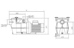 Kripsol Kripsol / Starline Zwembadpomp KSE - Diverse Varianten -Hayward Verkoopwinkel kripsol kripsol starline zwembadpomp kse diverse v 5