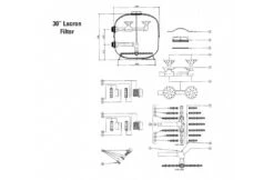 Lacron Lacron Zandfilter Hi Rate 22.5m3 5 Lacron Lacron Zandfilter Hi Rate 22.5m3 -Hayward Verkoopwinkel lacron lacron zandfilter hi rate 225m3 2