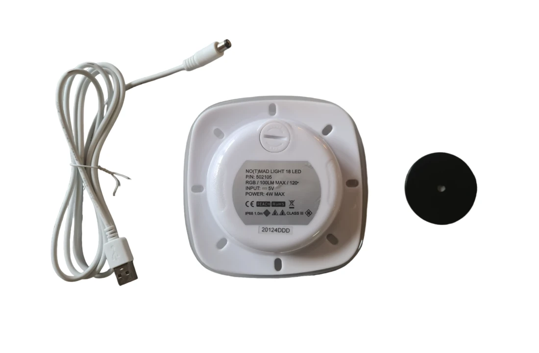 No(t)madNo(t)mad Schijnwerper 18led Wit Licht 5 No(t)madNo(t)mad Schijnwerper 18led Wit Licht - Afbeelding 5