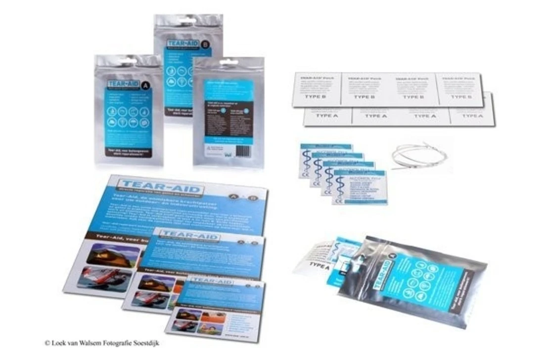 Tear Aid Tear Aid Reparatie Set Type B 2 Tear Aid Tear Aid Reparatie Set Type B - Afbeelding 2