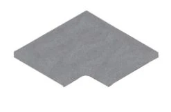 Terato Binnenhoek Asian Blue Afgeronde Neus