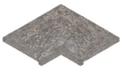 Terato Binnenhoek Belgische Blauwe Hardsteen Gebrand Rechte Neus