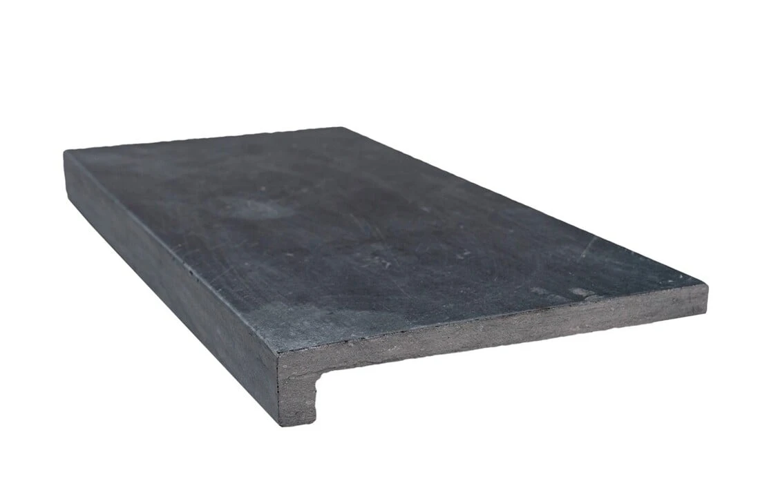 Terato Randsteen Rechte Neus - Asian Blue Geschuurd 1 Terato Randsteen Rechte Neus - Asian Blue Geschuurd