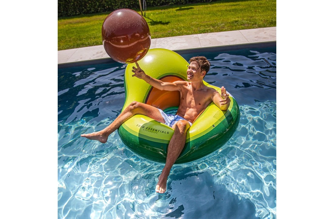 The Essentials Luchtbed Avocado + Strandbal XL 5 The Essentials Luchtbed Avocado + Strandbal XL - Afbeelding 5