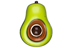 The Essentials Luchtbed Avocado + Strandbal XL