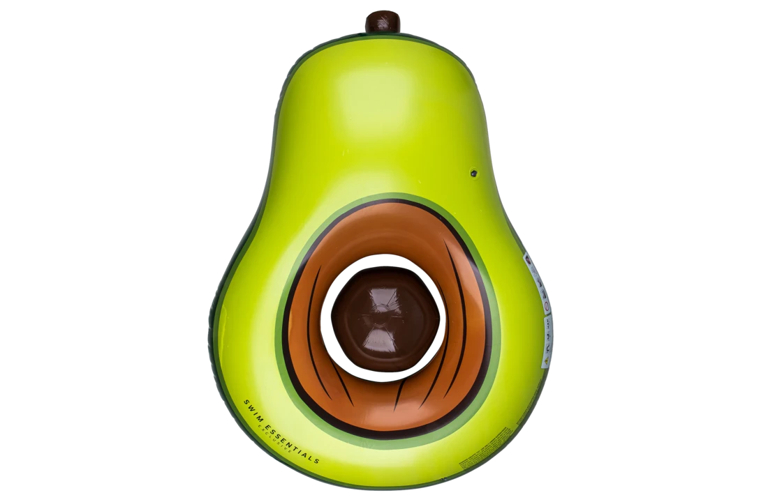 The Essentials Luchtbed Avocado + Strandbal XL 1 The Essentials Luchtbed Avocado + Strandbal XL