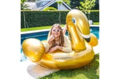 The Essentials Opblaas Zwaan Goud XL -Hayward Verkoopwinkel the essentials opblaas zwaan goud xl 1