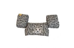 The Essentials Puddle Jumper Beige Panterprint 2-6 Jaar