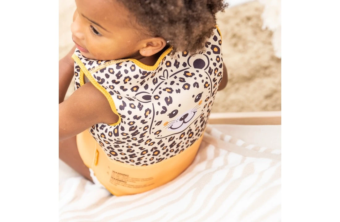 The Essentials Zwemvest Beige Panterprint 18-30 Kg 2 The Essentials Zwemvest Beige Panterprint 18-30 Kg - Afbeelding 2