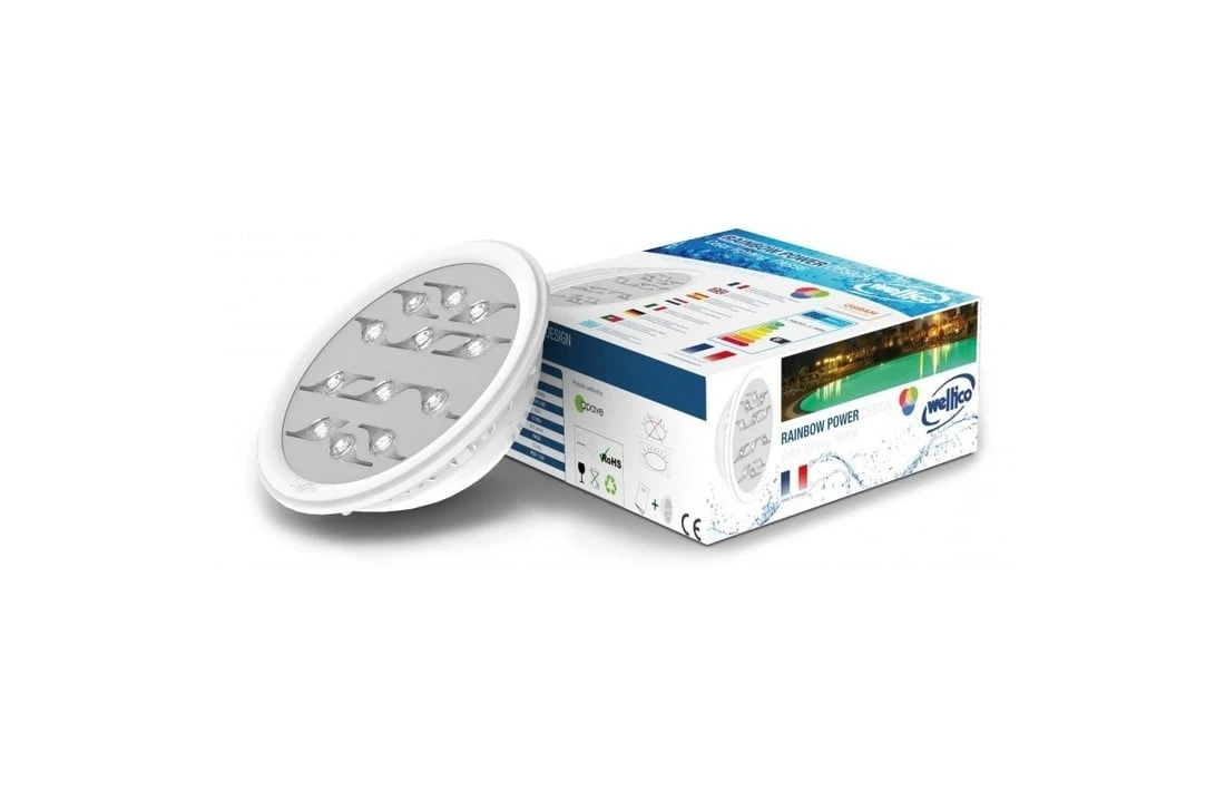 Weltico Weltico 12 LED RGB Rainbow Power Lamp 1 Weltico Weltico 12 LED RGB Rainbow Power Lamp