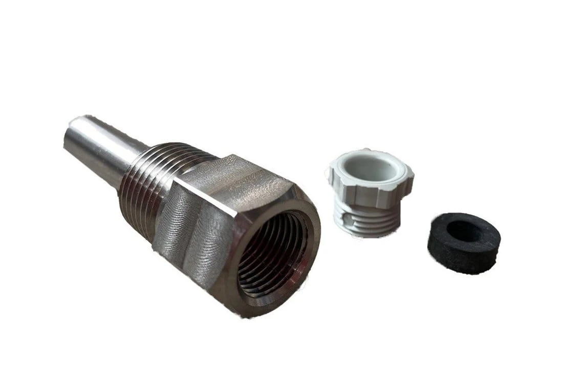 Zwemland RVS Dompelbuis Poolcontrol 1/2" 1 Zwemland RVS Dompelbuis Poolcontrol 1/2"